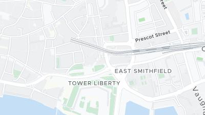 Hotel location map
