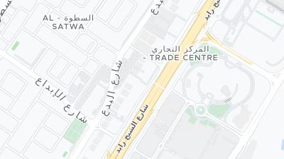 Hotel location map