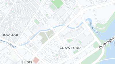 Hotel location map