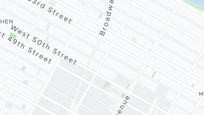 Hotel location map