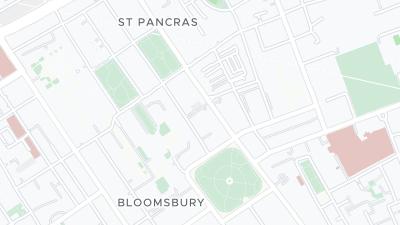 Hotel location map